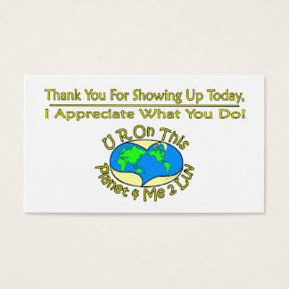 Appreciation Cards Changing This Planet