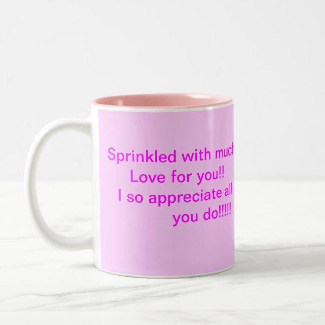 Appreciation mug (Left)