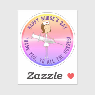 Appreciation Nurse's Day Sticker