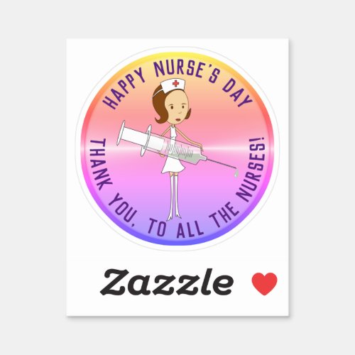Appreciation Nurses Day  Sticker