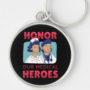 Appreciation to Doctors and Nurses Keychain