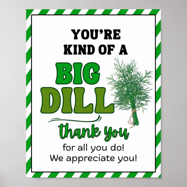 Appreciation Week Sign, Staff Appreciation Sign - (Front)