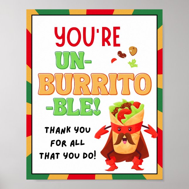 Appreciation Week Sign, Staff Appreciation Sign - (Front)