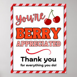 Appreciation Week Sign, Staff Appreciation Sign -