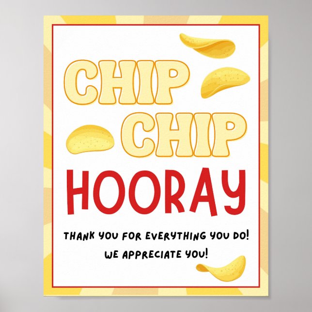 Appreciation Week Sign, Staff Appreciation Sign - (Front)