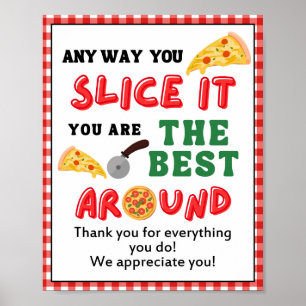 Appreciation Week Sign, Staff Appreciation Sign -