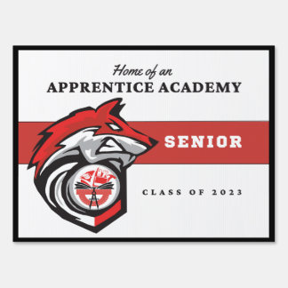 Apprentice Academy SENIOR - design B - Yard Sign