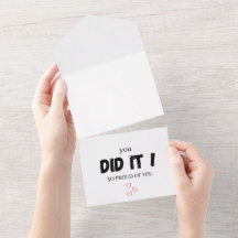 Apprenticeship Congratulations Card – Yes You Did