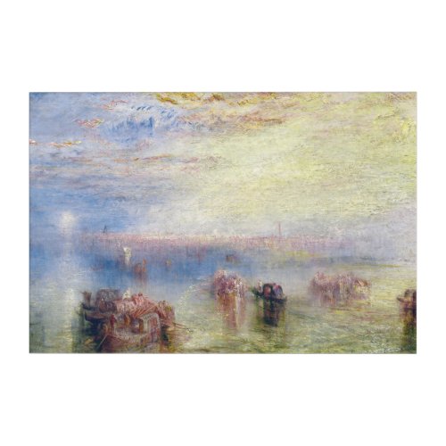 Approach to Venice by William Turner Acrylic Print