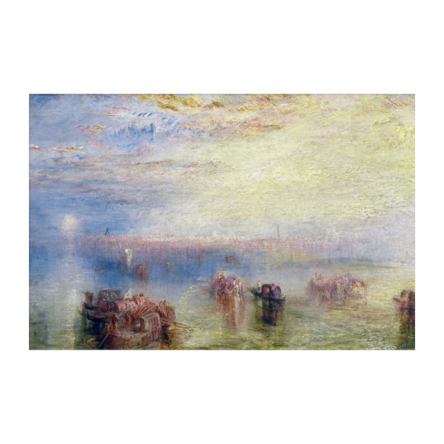 Approach to Venice by William Turner Acrylic Print (Front)
