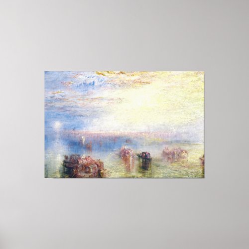 Approach to Venice by William Turner Canvas Print