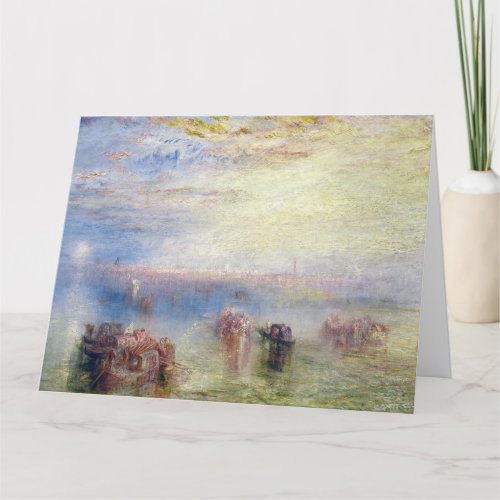 Approach to Venice by William Turner Thank You Card