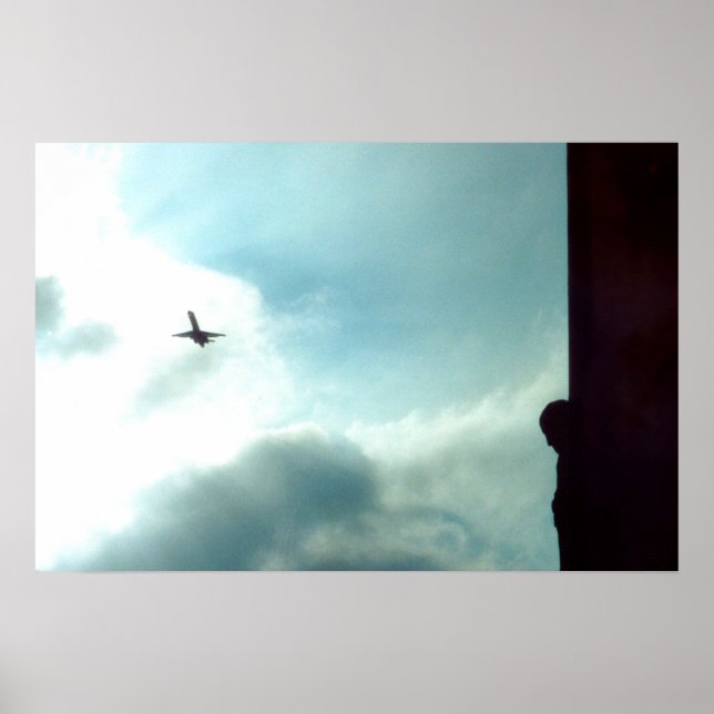 Approach to Washburn Water Tower Poster (Front)