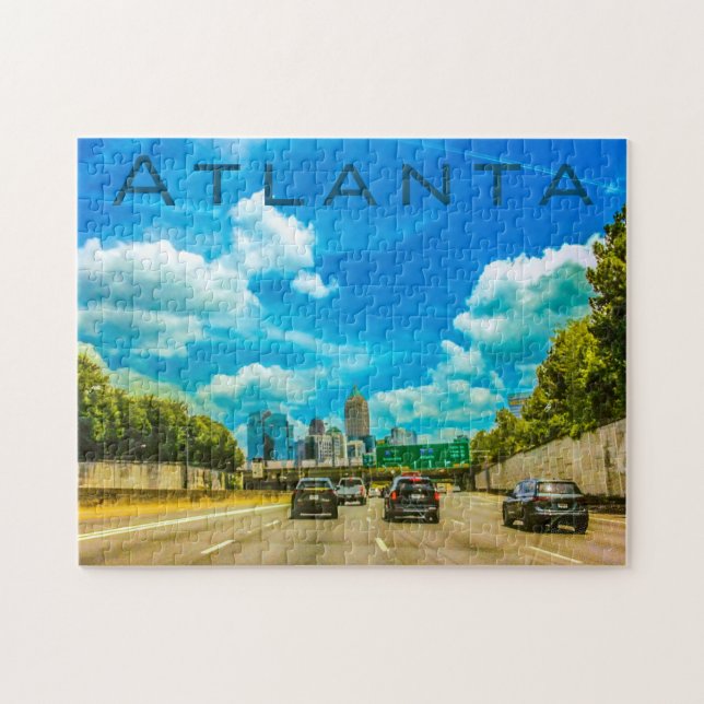 Approaching Atlanta Puzzle (Horizontal)