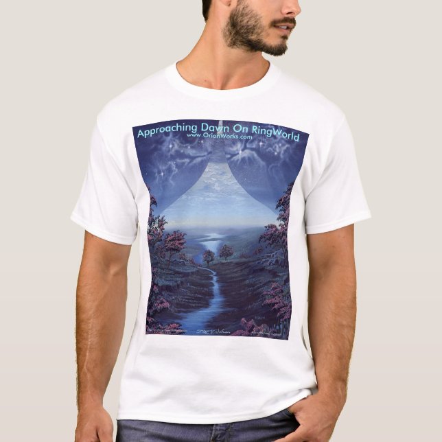 Approaching Dawn on Ring World T-Shirt (Front)