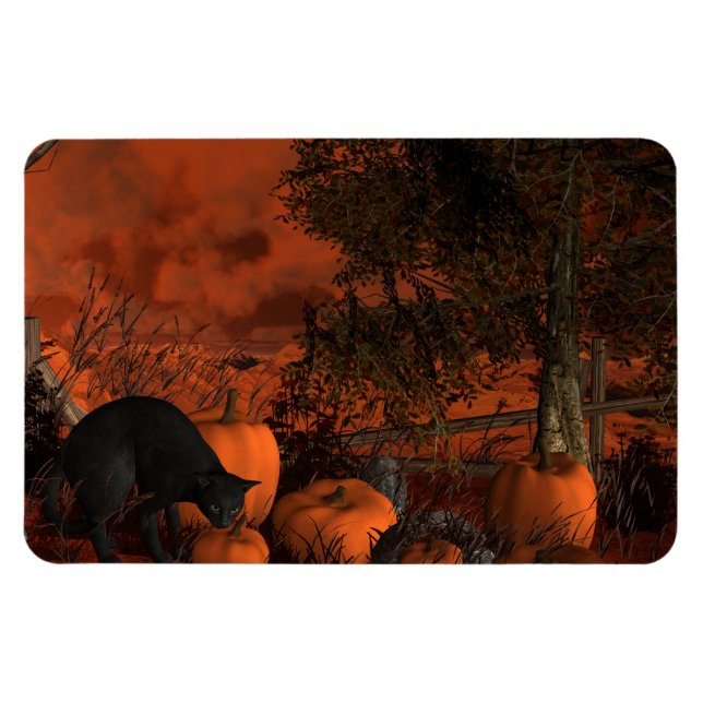 Approaching Halloween Magnet (Horizontal)