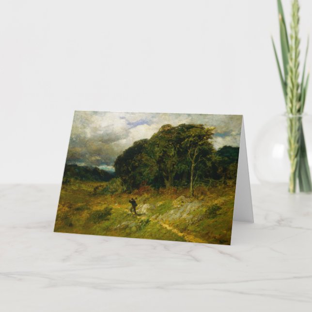 Approaching Storm - Edward Mitchell Bannister  Card (Front)