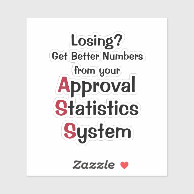 Approval Statistic System Sticker (Sheet)