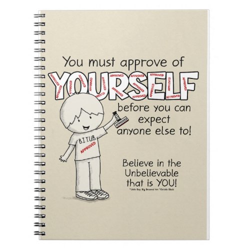 Approve of Yourself Notebook