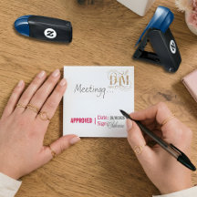 Approved Business Office Self Inking Pocket Stamp