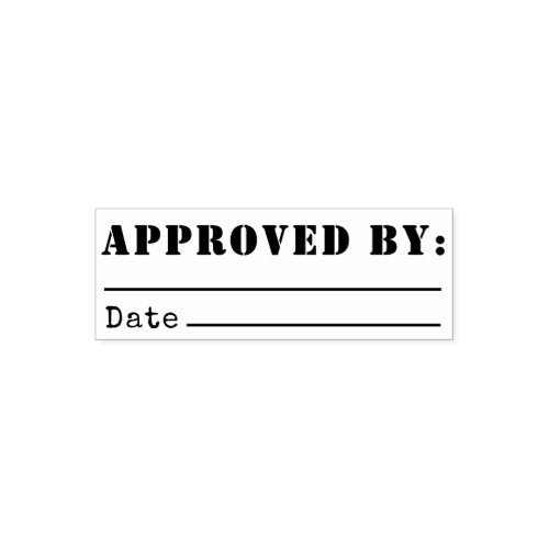 Approved By Bookkeeping Signature Name Self_inking Stamp