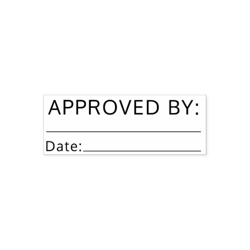 Approved By Bookkeeping Signature Name Self_inking Stamp