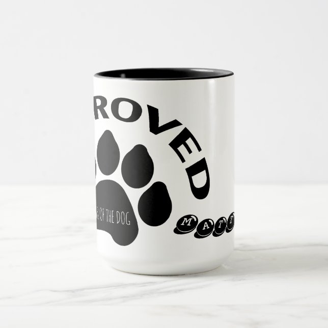 Approved Chinese Dog Year 2018 personalized Mug 2 (Center)