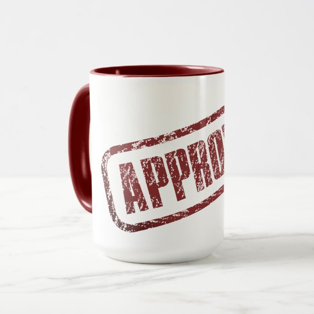 APPROVED//RED MUG (Front Left)