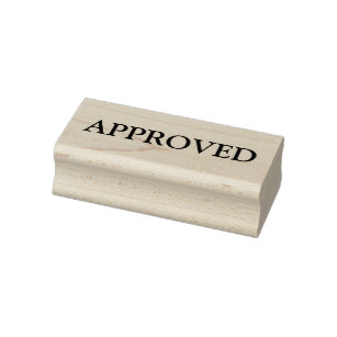 rubber stamp approved