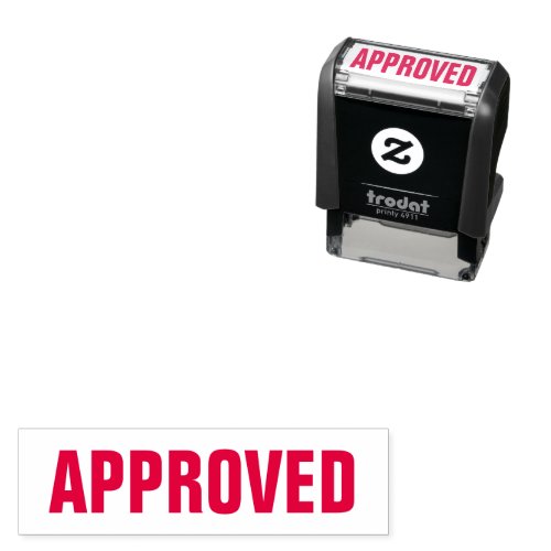 Approved  self_inking stamp