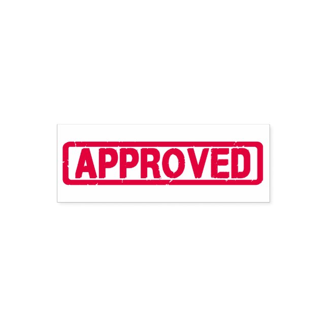 Approved Self-inking Stamp (Design)