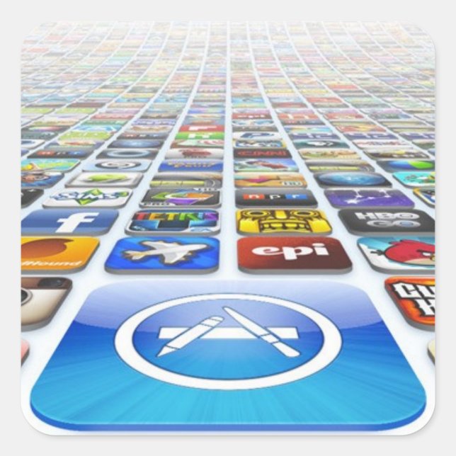 Appstore Apps Sticker (Front)