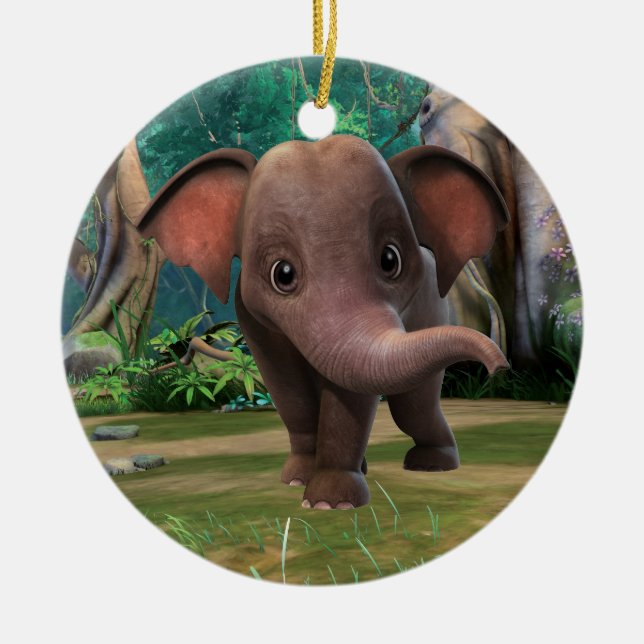 Appu Ceramic Ornament (Front)