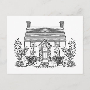 Apr House Holiday Postcard