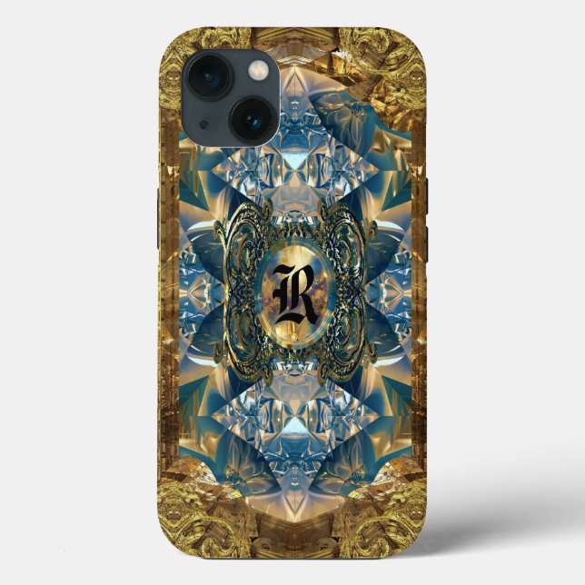 Aprallet Baxter Victorian Monogram  Case-Mate iPhone Case (Back)