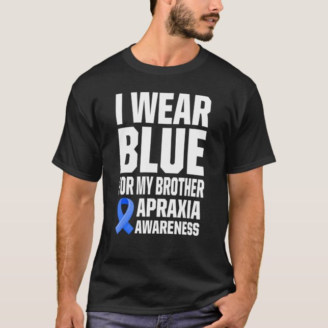 Apraxia Awareness Survivor Wear Warrior 12 T-Shirt (Front)