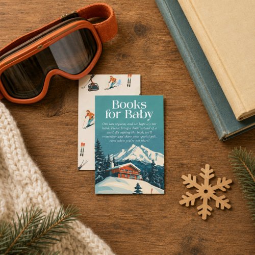 Après Bébé Retro Ski Books for Baby Insert Card