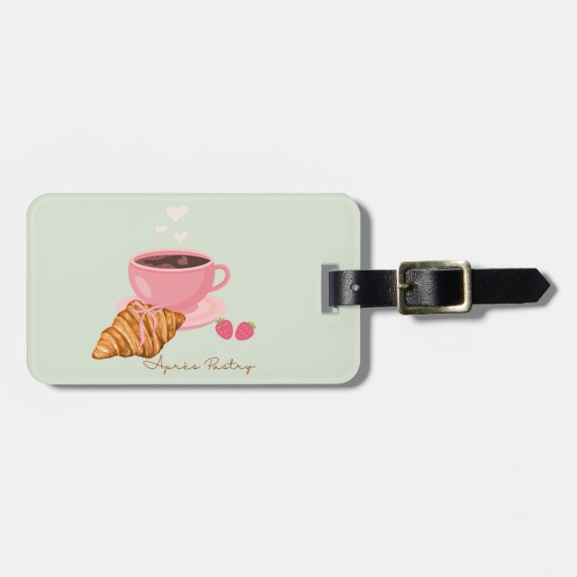  Après Pastry Cute Luggage Tag (Front Horizontal)