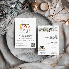 Après-Ski Bachelorette Party Invitation
