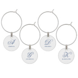 Après Ski Blue Wine Charm