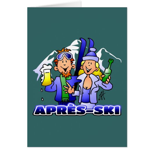 Après-ski Cards (Front)