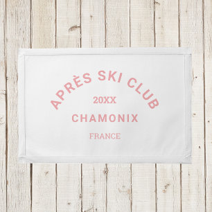 Après Ski Club Icy Pink Ski Resort Crest Pennant
