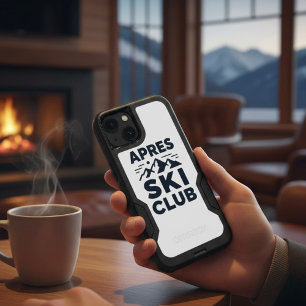 Apres Ski Club Mountain Logo - Custom Mens Winter iPhone 13 Case