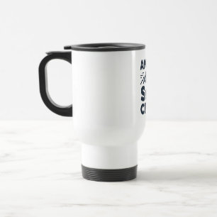 Apres Ski Club Mountain Logo - Custom Mens Winter  Travel Mug