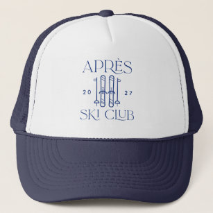 Apres Ski Club Ski Trip Bachelorette Party Favors Trucker Hat