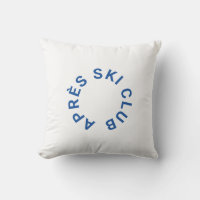 Après Ski Club Winter Cool Blue Ski Crest
