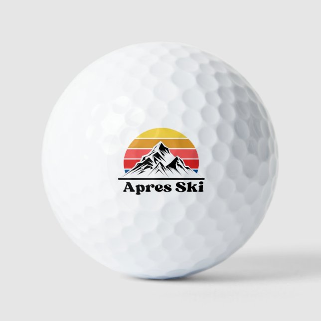 APRES SKI GOLF BALLS (Front)
