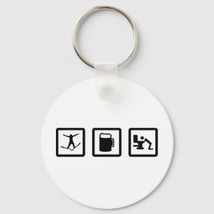 apres ski keychain
