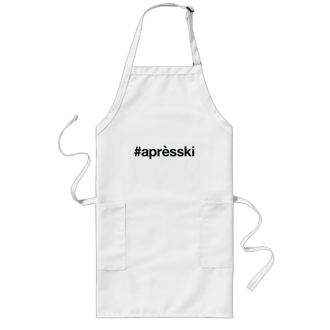 Apres-ski  long apron (Front)