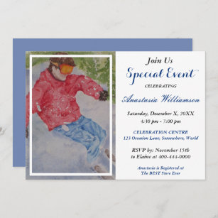 EDITABLE Apres Ski Party Invitation Digital Download -  Israel